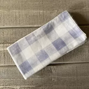 Pottery Barn Rhett Blue Checked Pillow Cover 24” - Picture 1 of 7