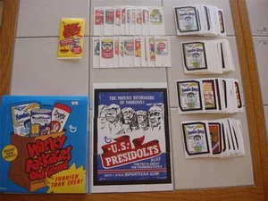 SALE 2014 WACKY PACKAGES NEW OS 5 OLD SCHOOL SERIES 5 COMPLETE MASTER SET OF 159 - Picture 1 of 1