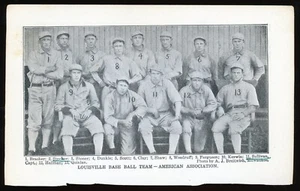 Página de guía de béisbol Spalding 1906 - Louisville Colonels 1905, Sam Woodruff - Imagen 1 de 1