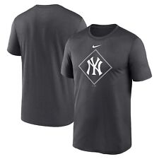 New York Yankees MLB Nike Dri-FIT Anthracite Legend Icon T-Shirt XL/