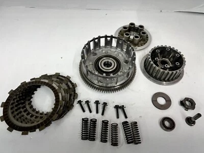 03-09 2003 2009 Yamaha Yzf R6 R6s Clutch Basket Set Complete  Oem Foto 1 de 4