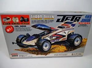 Vintage ARII Japón 1/32 Mini 4x4 Turbo Queen Jets Nikko Tamiya Aoshima Nichimo - Imagen 1 de 4