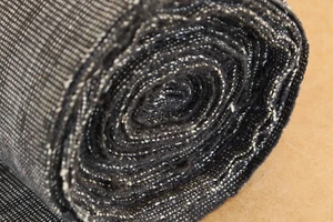 Vintage Textile Homespun Fabric Antique Cotton Weave Early 20th 6 yards - Picture 1 of 9