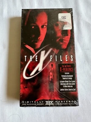 The X FILES MOVIE,VHS WIDESCREEN, Factory SEALED Ultimate Experience  - Image 1 of 4