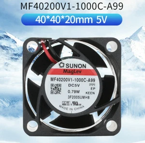 SUNON MF40200V1-1000C-A99 5V 0.79W 4020 4cm high air volume cooling fan - Picture 1 of 5