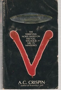 "V: The Novel" based on the TV Show 1st Printing A.C. Crispin 1984 - Picture 1 of 3