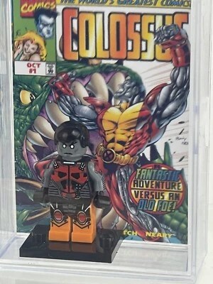 Custom Marvel X-men Colossus Minifigure Customized Background - Изображение 1 из 3