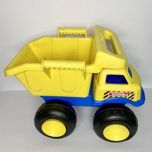 Vintage Tonka Dump Truck With Handles Plastic Sandbox Truck - Picture 1 of 10