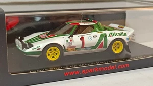 Modellino auto Spark 1/43 Lancia Stratos Rally Monte Carlo 1977 da collezione - Foto 1 di 11