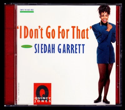 QUINCY JONES FEATURING SIEDAH GARRETT – I DON'T GO FOR THAT (1990 MAXI-SINGLE) - Image 1 of 4