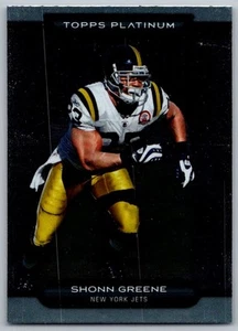 2010 Topps Platinum Shonn Greene New York Jets #117 - Picture 1 of 2