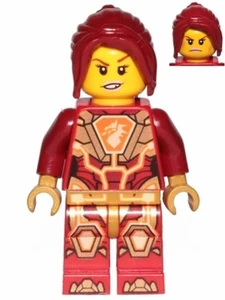 New LEGO Nexo Girl Macy Halbert Knight Female Gold gloves Dragon Chest Printed - Picture 1 of 1