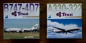 Dragon Wings Thai Airlines bundle: New! A330-322 & B747-4D7 from 2000 1:400  - Picture 1 of 9