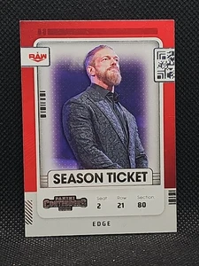 2022 Panini Chronicles Contenders Season Ticket WWE #110 Edge Wrestling Card - Bild 1 von 2