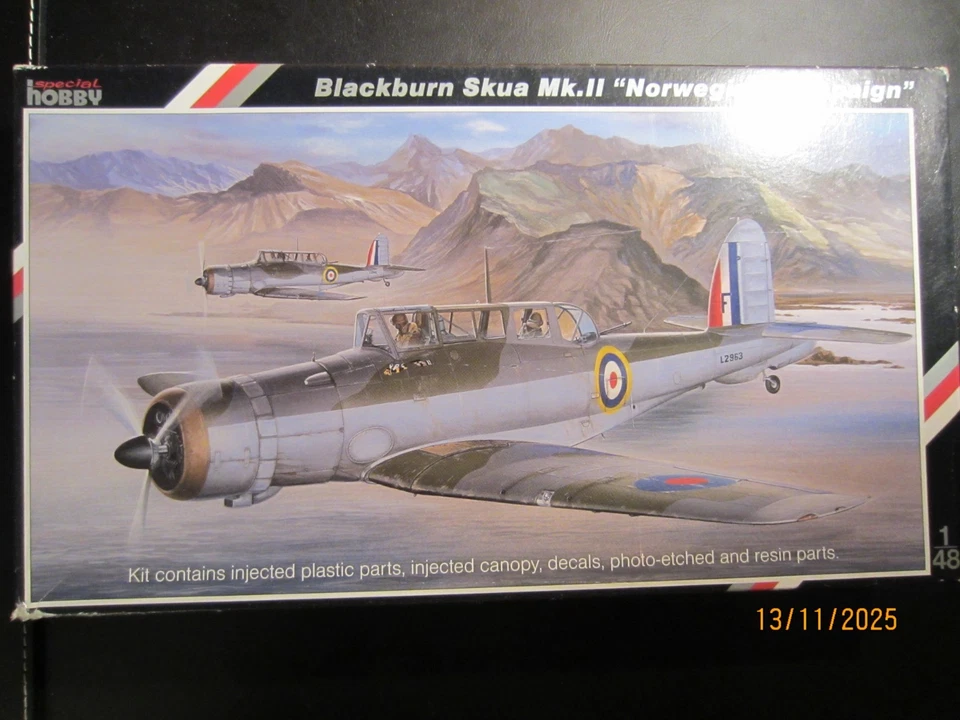 1/48 Special Hobby Blackburn Skua Mk II - Immagine 1 di 2