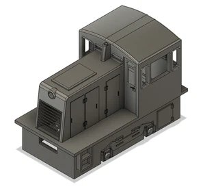 HO Scale GE 25ton Locomotive Shell - Picture 1 of 3