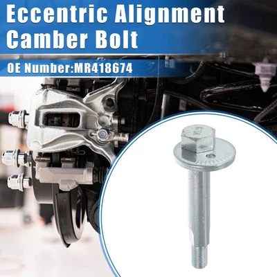 Eccentric Alignment Camber Bolt for Mitsubishi Montero 2001-2006 No.MR418674 Foto 1 de 4