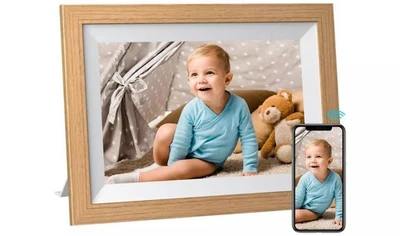 Kodak 10.1" WiFi Digital Photo Frame HD IPS Touch Screen 32GB Video MP3 Weather - Image 1 of 4