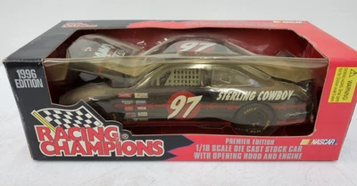 1:18 SCALE DIE CAST RACING CHAMPIONS #97 STERLING COWBOY NASCAR  (133303-6C F5) - Image 1 of 4