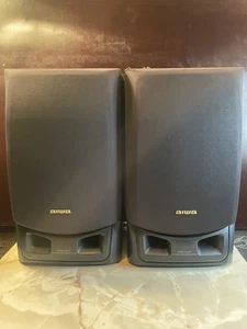 Vintage AIWA HiFi Speakers SX-Z260 3-Way 6 Ohm TESTED - Picture 1 of 15