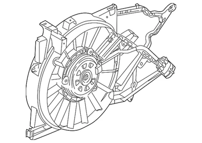 Conjunto de ventilador original GM 15867599 Foto 1 de 2