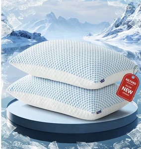 2er Set Memory Foam Kissen Queen Size, 20*30 Zoll kühlende feste Kissen - Bild 1 von 7