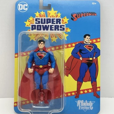 McFarlane DC Super Powers SUPERMAN Fleischer Suit 5" Figura #38 Wave 8 Nuevo Foto 1 de 3