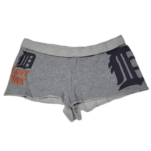 Pantalones Cortos ROSA Victoria's Secret Love Rosa Gris Atlético Logo Salón M - Imagen 1 de 6