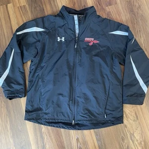 Under Armour Men’s XL NFL Kansas City Chiefs Black Long Sleeve Full Zip Jacket - Picture 1 of 7