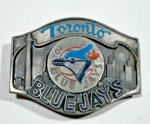 Toronto Blue Jays 1988 MLB Baseball Metal Belt Buckle VTG Siskiyou 3827/10,000 - Picture 1 of 2