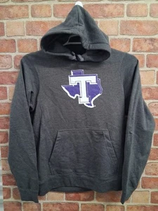 New Tarleton State University Dark Gray Hoodie Adult Small NWOT - Picture 1 of 5