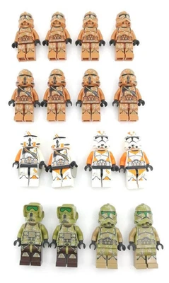 LEGO Star Wars Trooper Minifigures Scout Airborne Geonosis Lot - Image 1 of 4