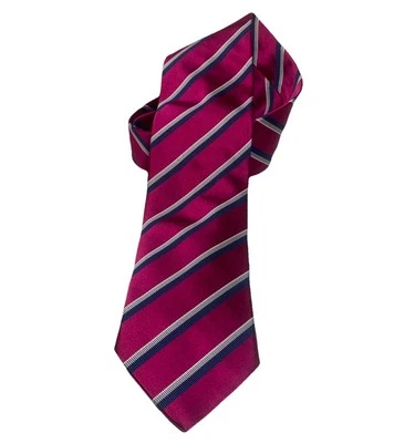 "Corbata Charles Tyrwhitt seda algodón rosa rayas Italia diseñador 58""X3,25"" negocios" Foto 1 de 4
