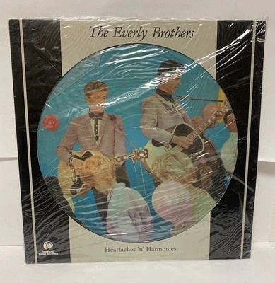 1985 Picture Disc The Everly Brothers "Heartaches 'n' Harmonies" RNDF 258 SEALED - Image 1 of 2