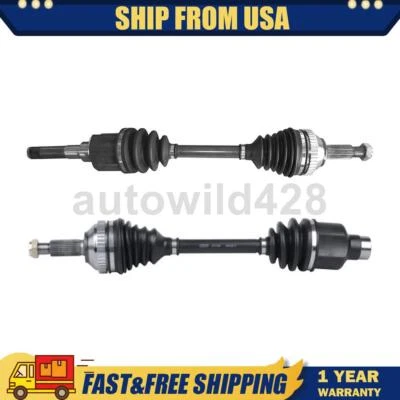 Conjunto de eje delantero 2x CV para Ford Contour 1995-2000 1999-2002 Mercury Cougar Foto 1 de 4