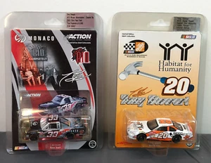 2 ACTION 1:64 Diecast TONY STEWART #20 HOME DEPOT #33 MONACO Pontiac CHEVY Truck - Picture 1 of 18