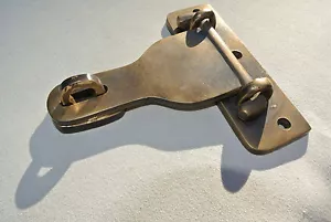 large old latch vintage style BOX antiques catch hasp DOOR heavy gate 5" B - Picture 1 of 6
