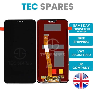 TECSPARES Huawei P20 Lite ANE-LX1/LX2 LCD Replacement Touch Screen Digitizer Display