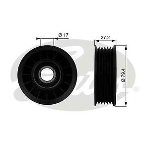 Gates Idler Pulley for Auxiliary Belt  38009 fits Chevrolet Camaro CAMARO 2.8