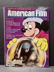 American Film Magazine July-Aug 1982 Disney Mickey Mouse GARP Robin Williams - Picture 1 of 20
