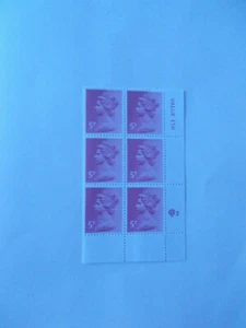 Questa 5p Claret PCP/DEX Machin Lower Right Hand Cylinder Block of 6 (Cyl 2) U/M - Picture 1 of 1