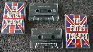 THE BRITISH INVASION - Various Artists . 2XCassette Tape. - Foto 1 di 4