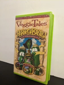 VeggieTales Heroes of the Bible Lions, Shepherds, & Queens (Oh, My!) VHS - Picture 1 of 4