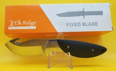 CUCHILLO HOJA FIJA ELK RIDGE EVOLUTION ERE-FIX014GH-BK Foto 1 de 4