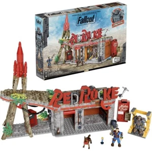 Mega Fallout Red Rocket Station & T-60 Power Armor 2in1 (NEW IN BOX& & SEALED) - Picture 1 of 12