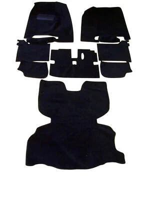 Kit Alfombra Datsun 280Z 1977-78 Negro Gris Tostado Foto 1 de 4