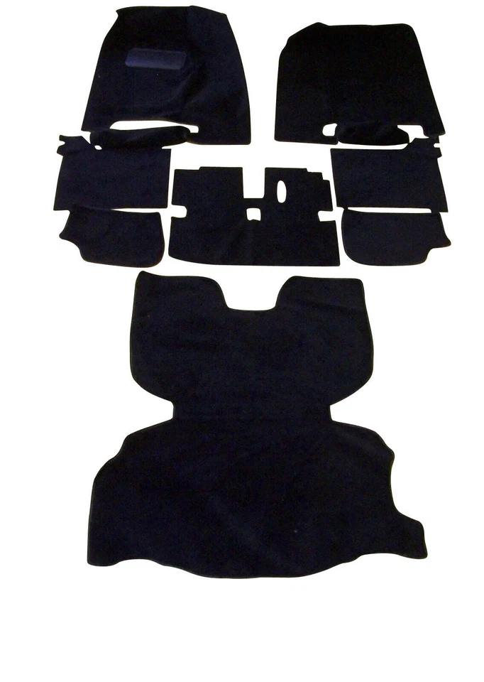 Kit Alfombra Datsun 280Z 1977-78 Negro Gris Tostado Foto 1 de 4