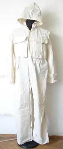 1950'S BULGARIAN WINTER WHITE CAMO SUIT COVERALL - Picture 1 of 4