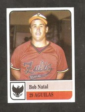 Bob Natal 1991-92 Venezuelan Winter League Sticker #29