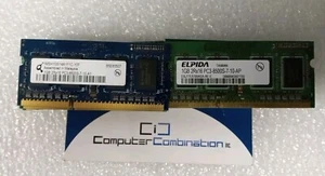 Lot Of 10 LAPTOP MEMORY 1GB  PC3 Mix Speeds   VARIOUS BRAND - Picture 1 of 1